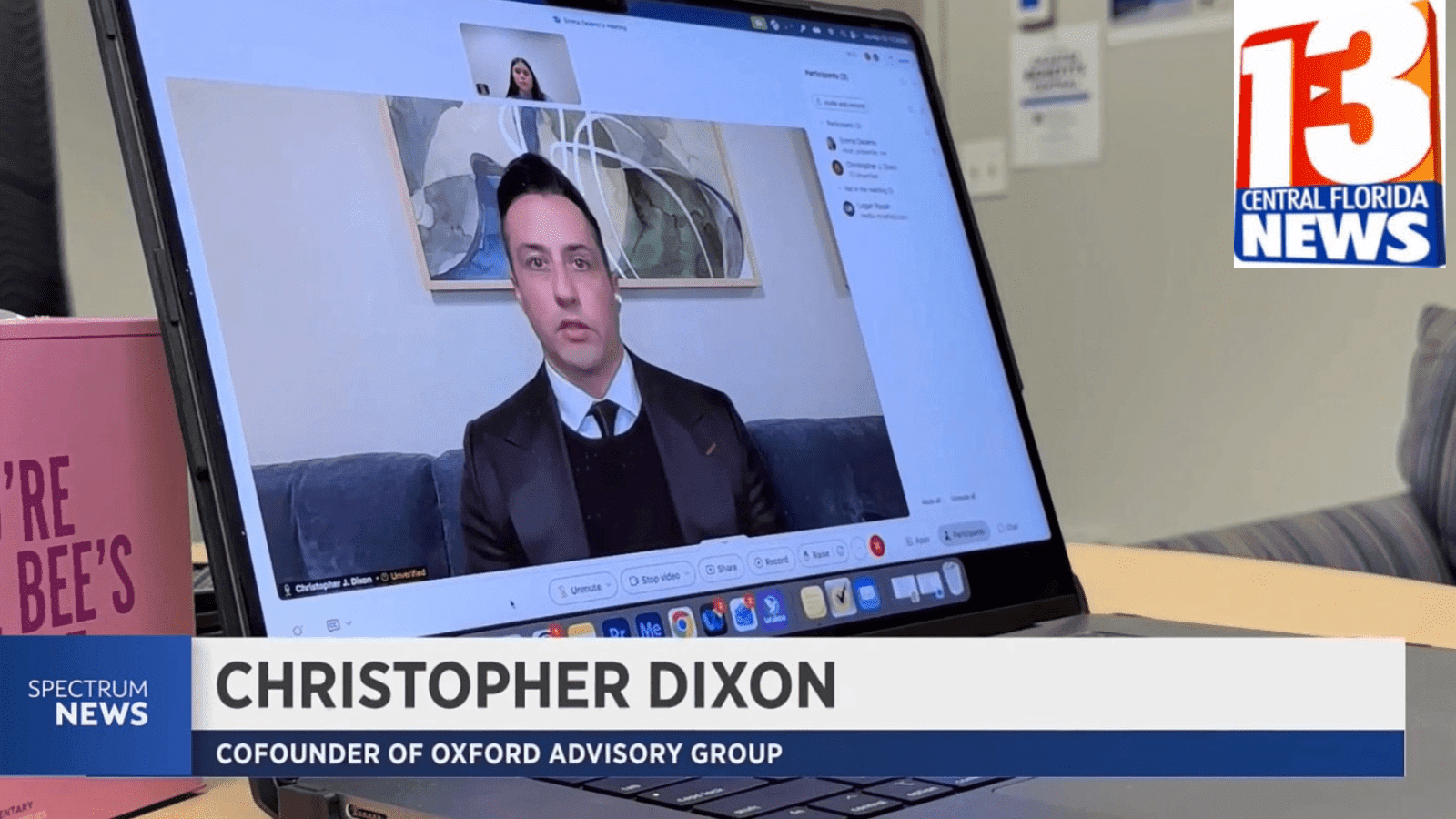 Chris Dixon on Spectrum 13 News