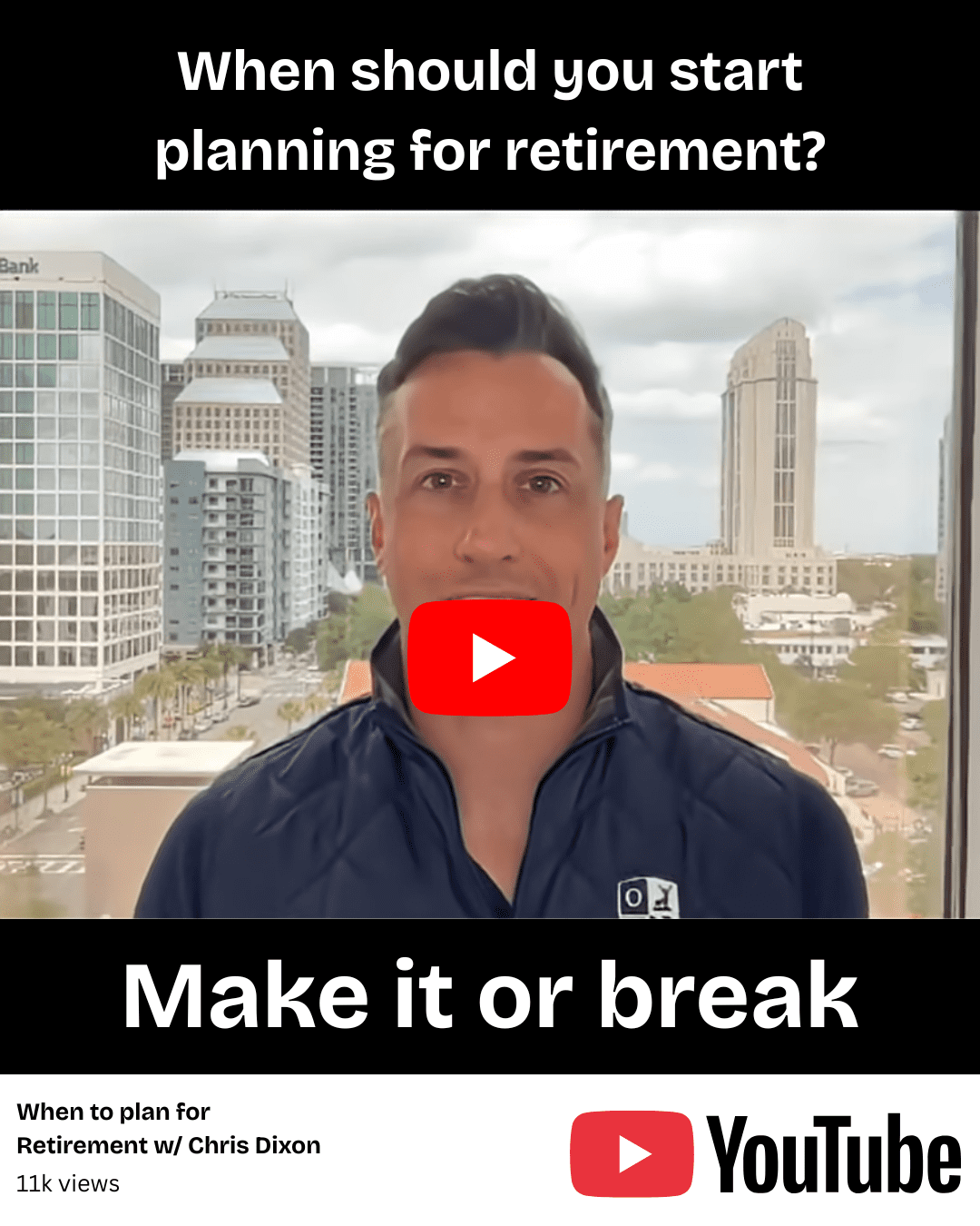 When to plan for retirement